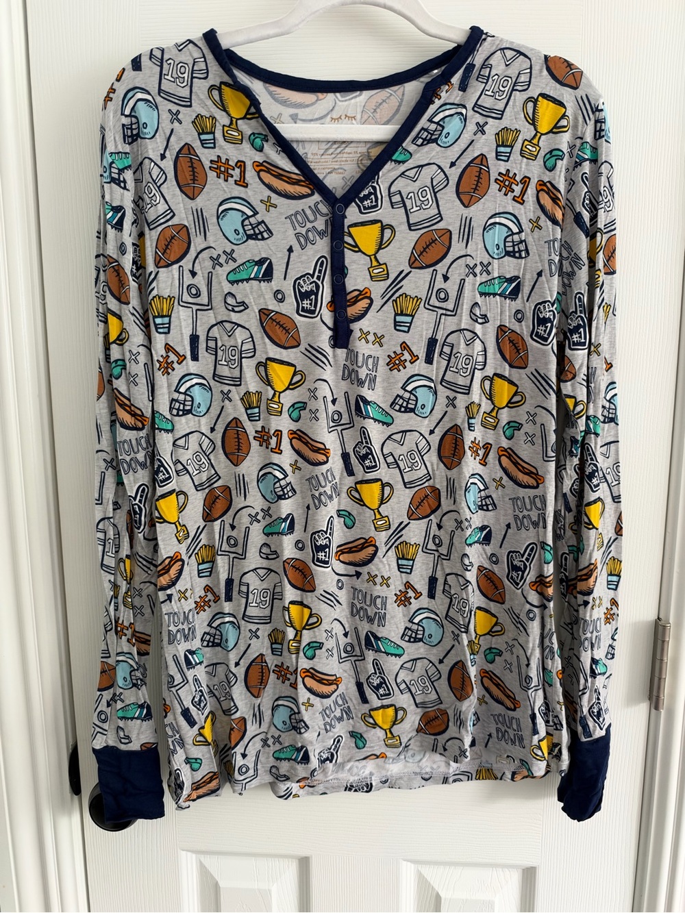 Little Sleepies Women’s Game Day PJ Top